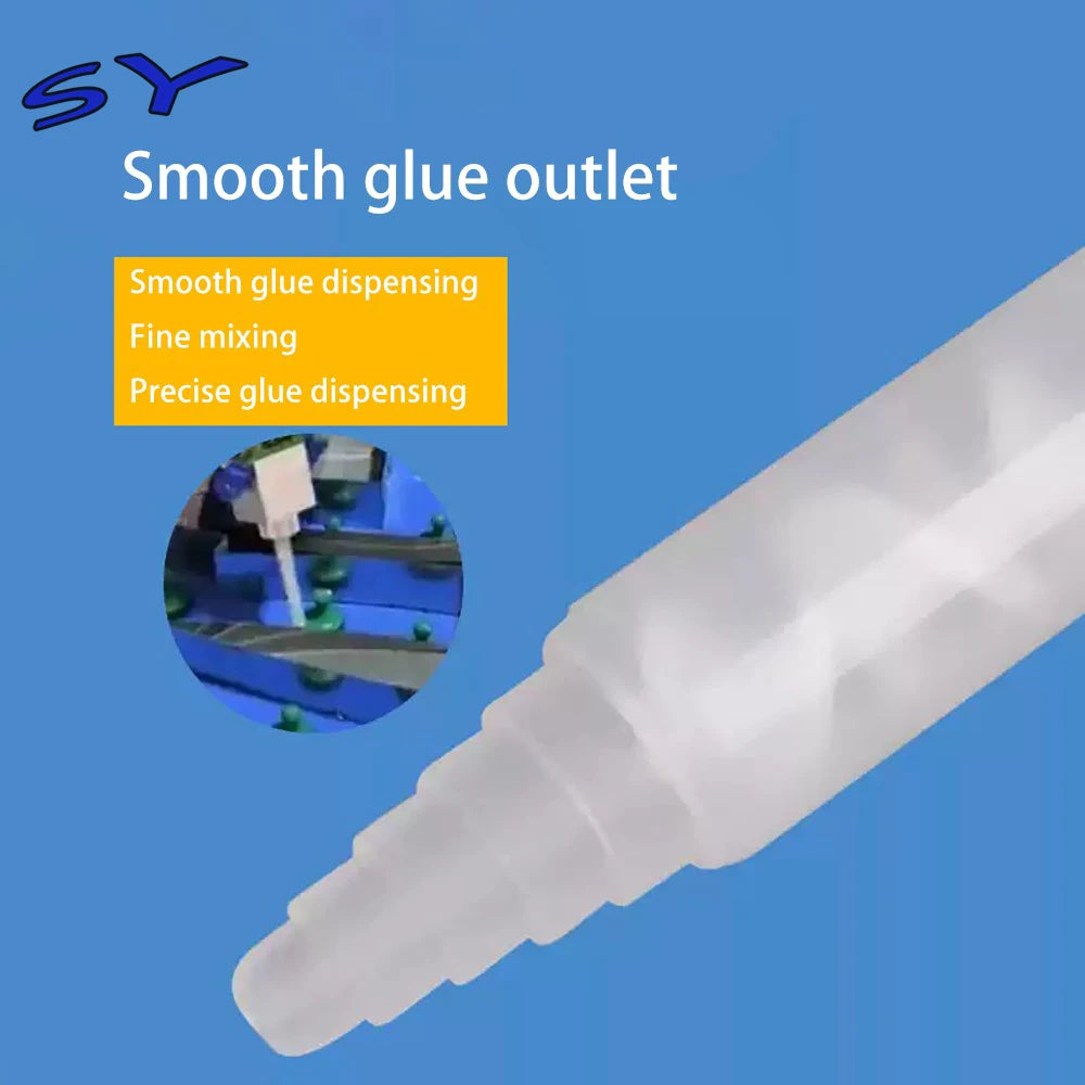 SY 1:1  10:1 MB Static mixing tube glue nozzle AB glue gun accessories Multi-model specifications are available