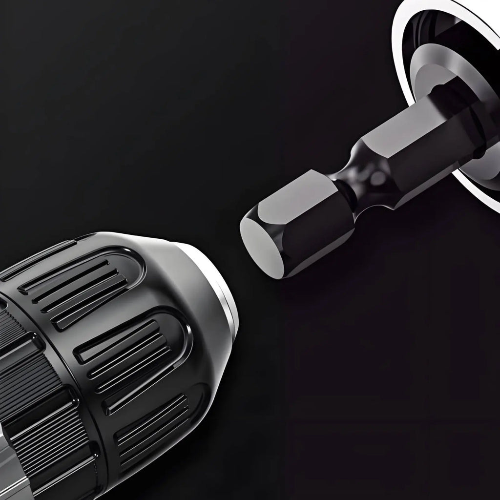 105 Degree Drill Adapter Tight Space Reach 105 Degree Angle Adapter Hex Shank Bit Holder Hard to Reach Spots for Small Gaps