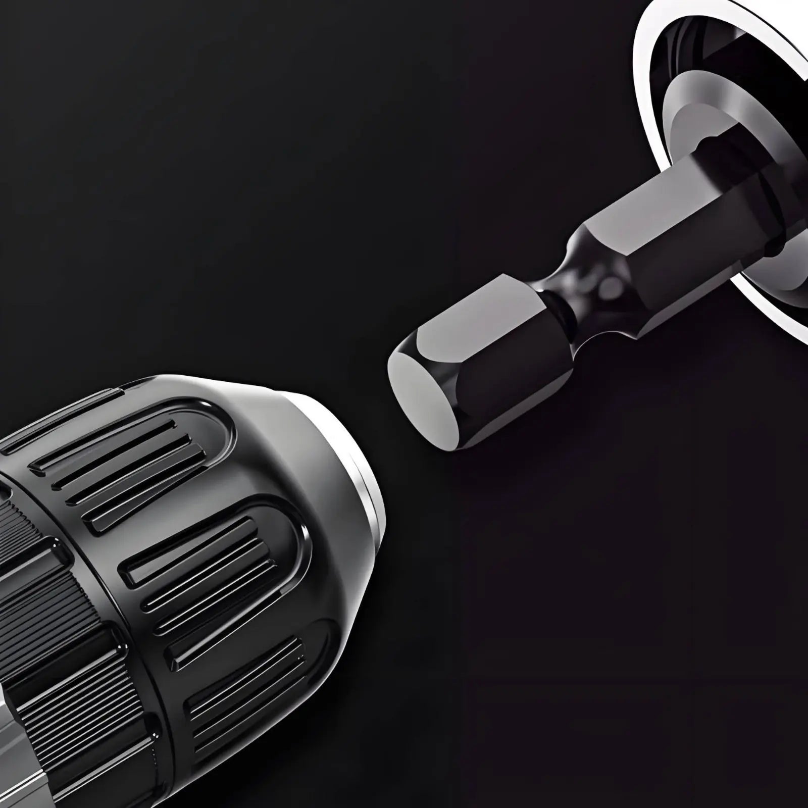 105 Degree Drill Adapter Tight Space Reach 105 Degree Angle Adapter Hex Shank Bit Holder Hard to Reach Spots for Small Gaps