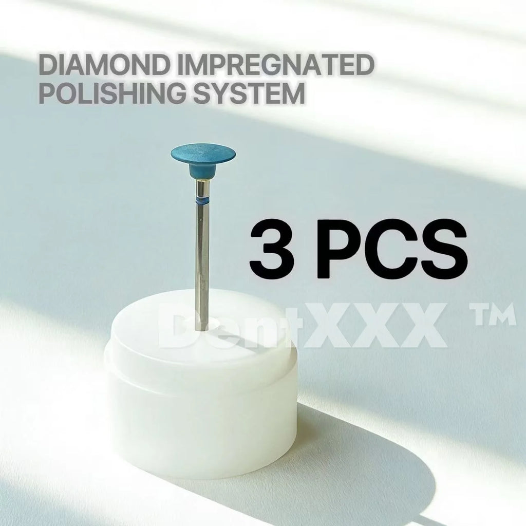Diamond Polishing Head Grit MEDIUM 2.35MM FOR FINISHING AND POLISHING