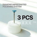 Diamond Polishing Head Grit MEDIUM 2.35MM FOR FINISHING AND POLISHING