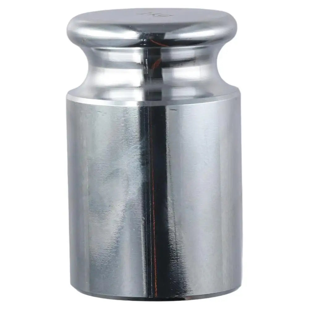 Silver 1000 g Calibration Weight Stainless Steel 1KG Scale Calibration Weight High Precision Gram Weights