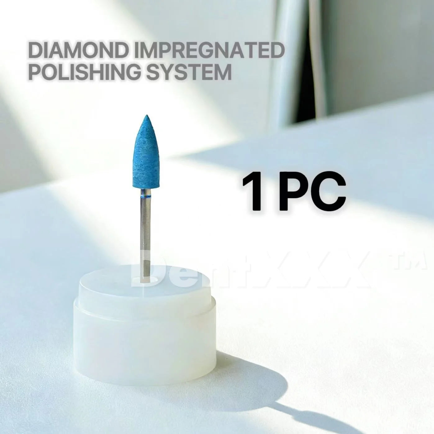 Diamond Polishing Head Grit MEDIUM 2.35MM FOR FINISHING AND POLISHING