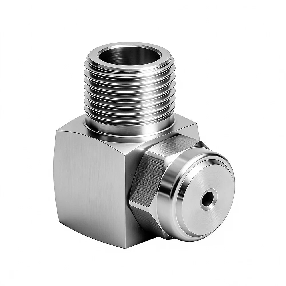 Huajue GGA series 1/2-inch male conn stainless steel corner type full cone nozzle for fire extinguishing & spray cooling