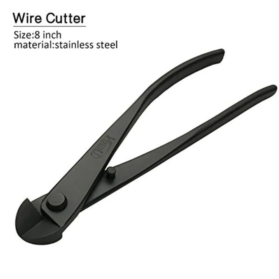 VOUIU 5-Piece Bonsai Tool SetKnob Cutter Concave Cutter Wire Cutter Jin Pliers Bonsai Scissors