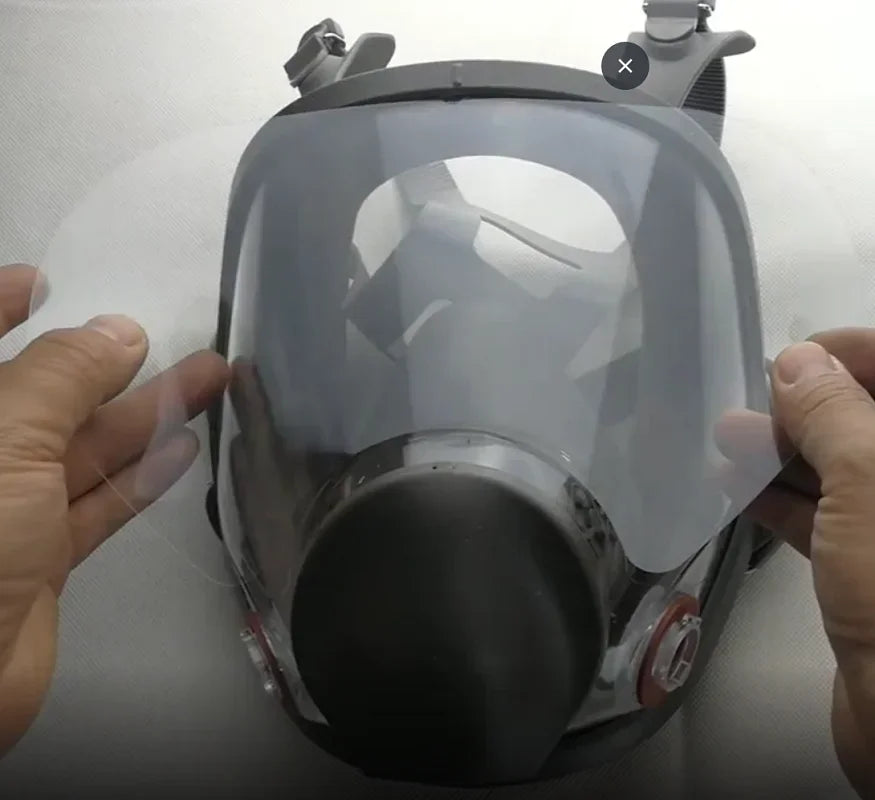 Anti Scratch Protective Lens Film For 6800 Gas Mask Respirator Full Face Window Screen Protector Painting Spraying Mask cover