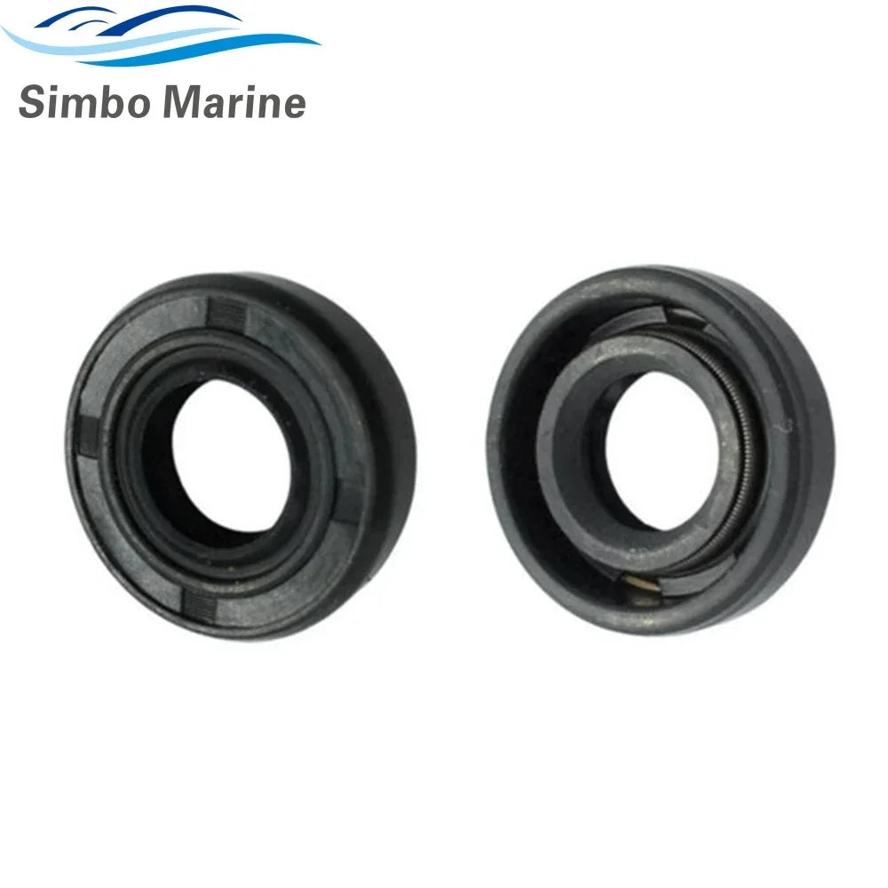 2pcs Oil Seal 93106-09014 26-82257M Compatible with Yamaha Outboard Motor Sierra 18-0267 GLM 85223