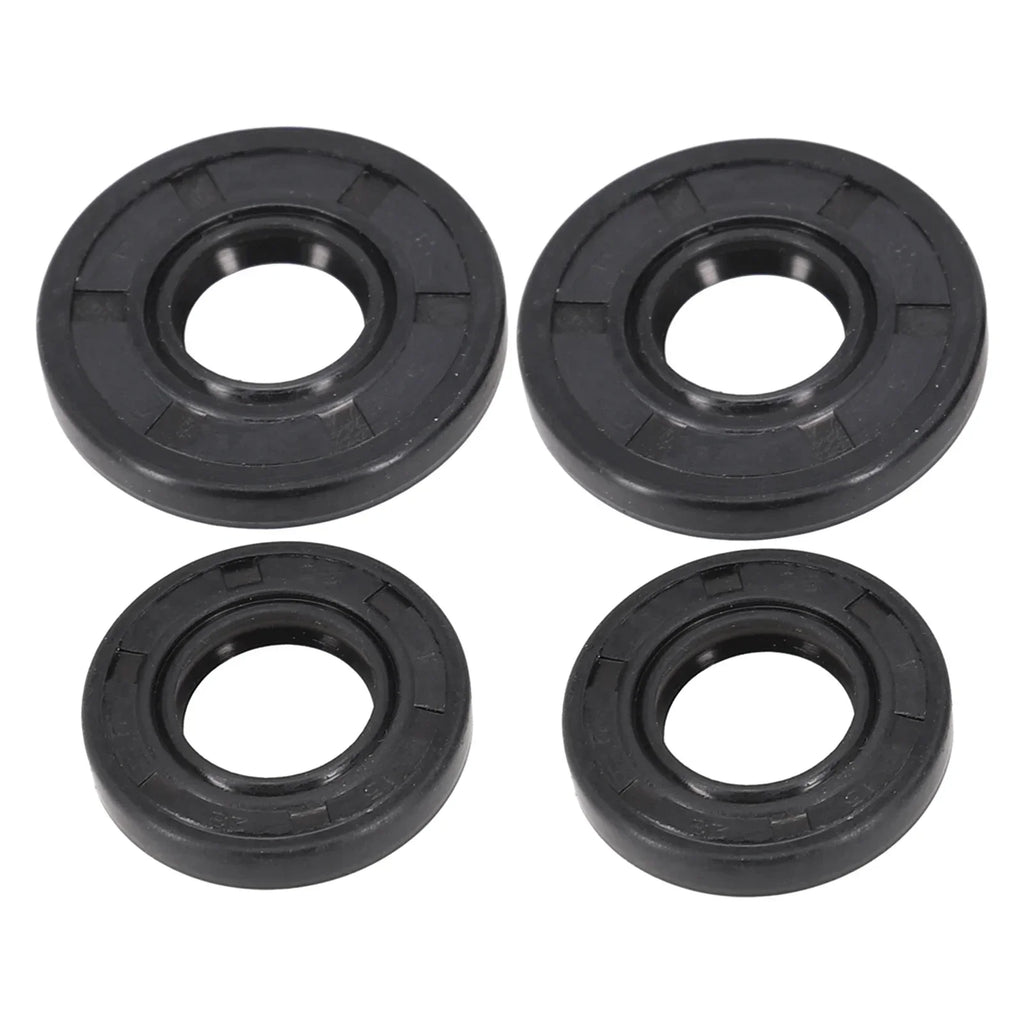2 Sets Chainsaw Oil Seal Fuel Tank Vent Set For 4500 5200 5800 45cc 52cc 58cc Skeleton NBR Gasket Chain Saw Garden Accessories