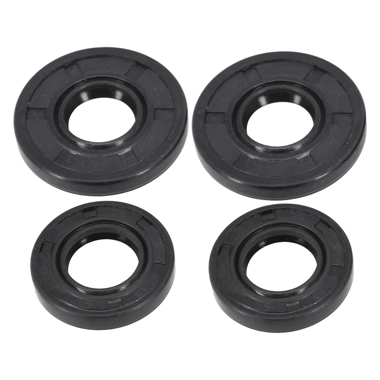 2 Sets Chainsaw Oil Seal Fuel Tank Vent Set For 4500 5200 5800 45cc 52cc 58cc Skeleton NBR Gasket Chain Saw Garden Accessories