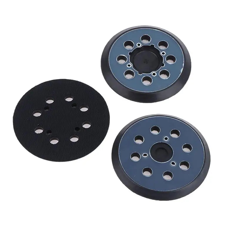 5-Inch 8-Hole Hook Loop Backing Pad for Orbital Sander, Compatible with Electric Polishers & Grinding Discs