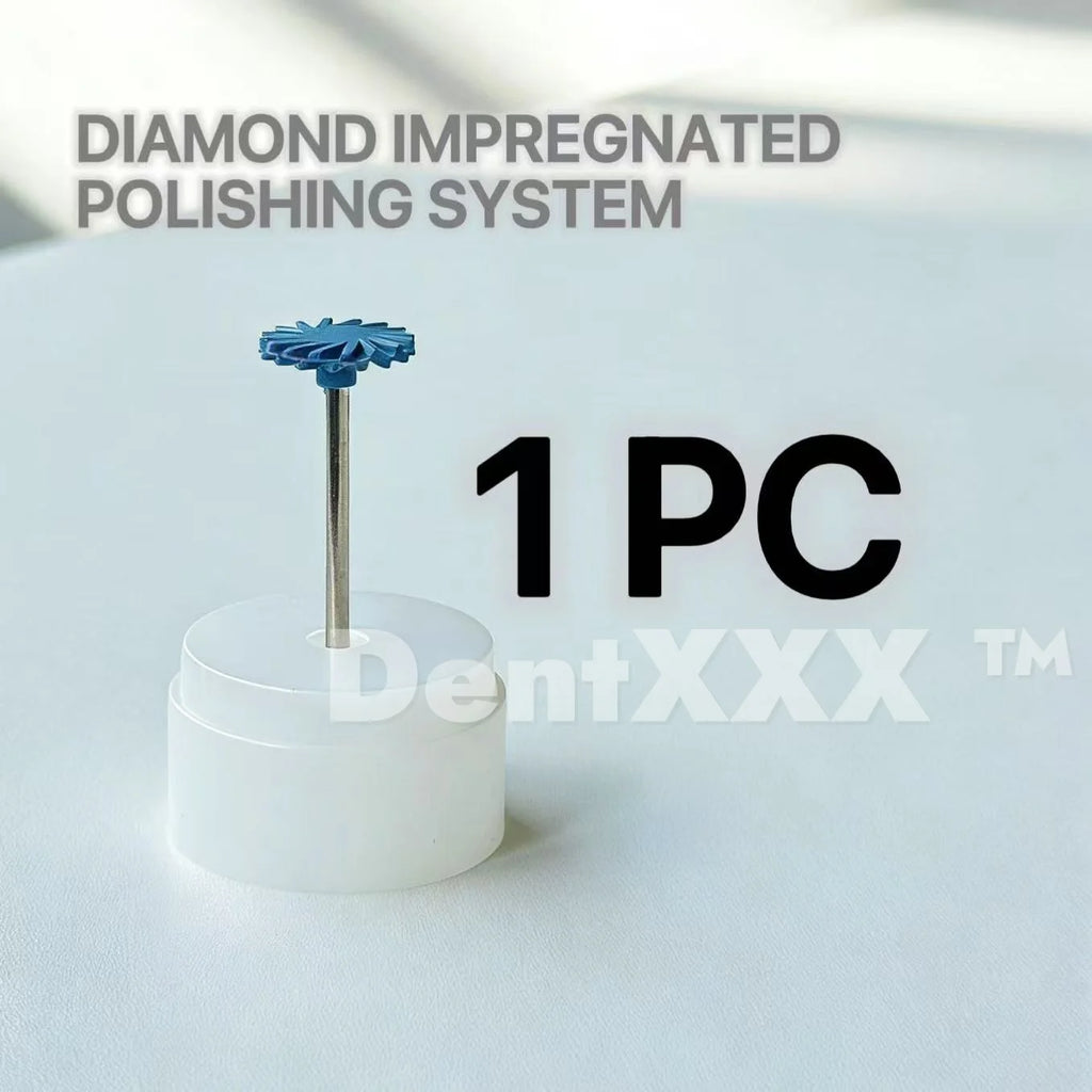 Diamond Polishing Head Grit MEDIUM 2.35MM FOR FINISHING AND POLISHING