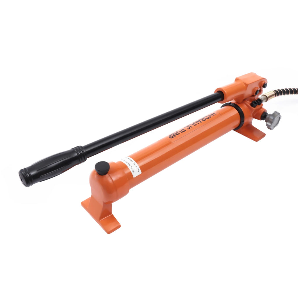 Manual Hydraulic Hand Pump Set For Industrial Use Pressure Generation 10000psi With 900CC Oil Storage