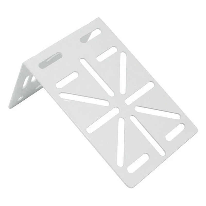 CCTV Monitoring Bracket PTZ Dome Camera Adapter Auxiliary Mount Extension Support L Shape 90 Degree Right Angle Steel Plate