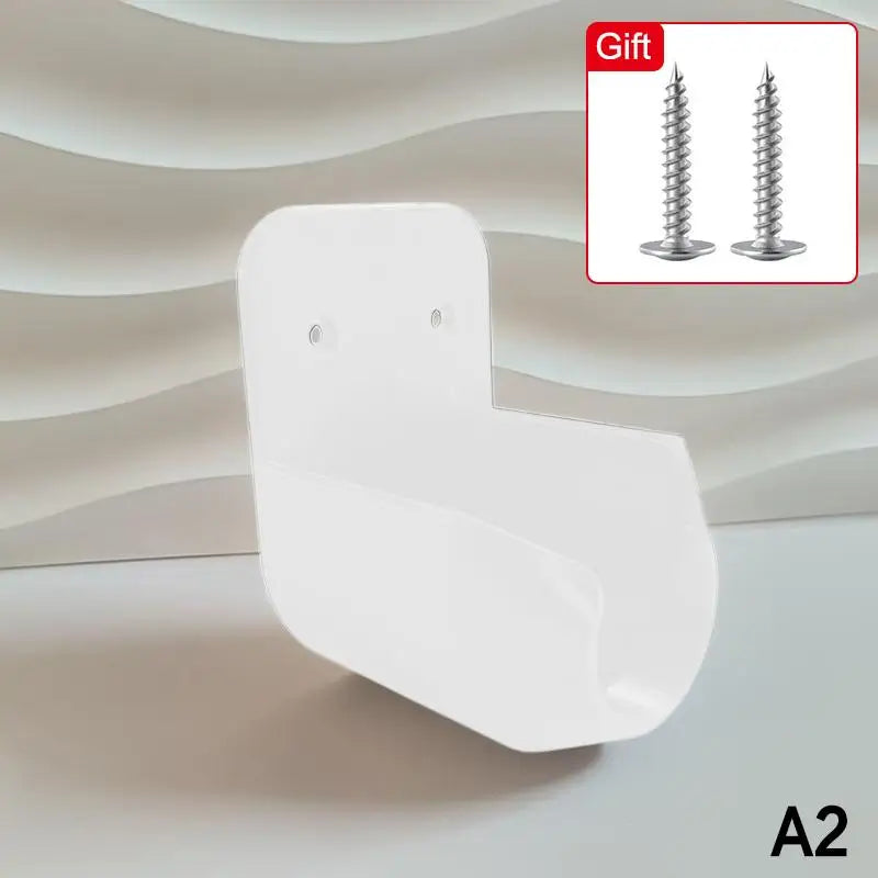 【S3】Wall Mount Garden Hose Nozzle Bracket With Screws And Leakage Hole For Garden Irrigation Car Washing Garden Storage Tools