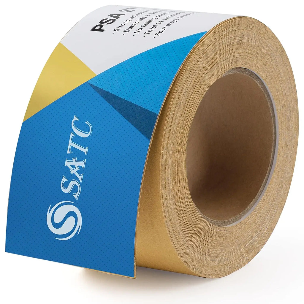 400 Grit PSA Longboard Sandpaper, 20 Yard Continuous Roll, 2-3/4" Wide Self-Adhesive for Automotive, Woodworking, Metal