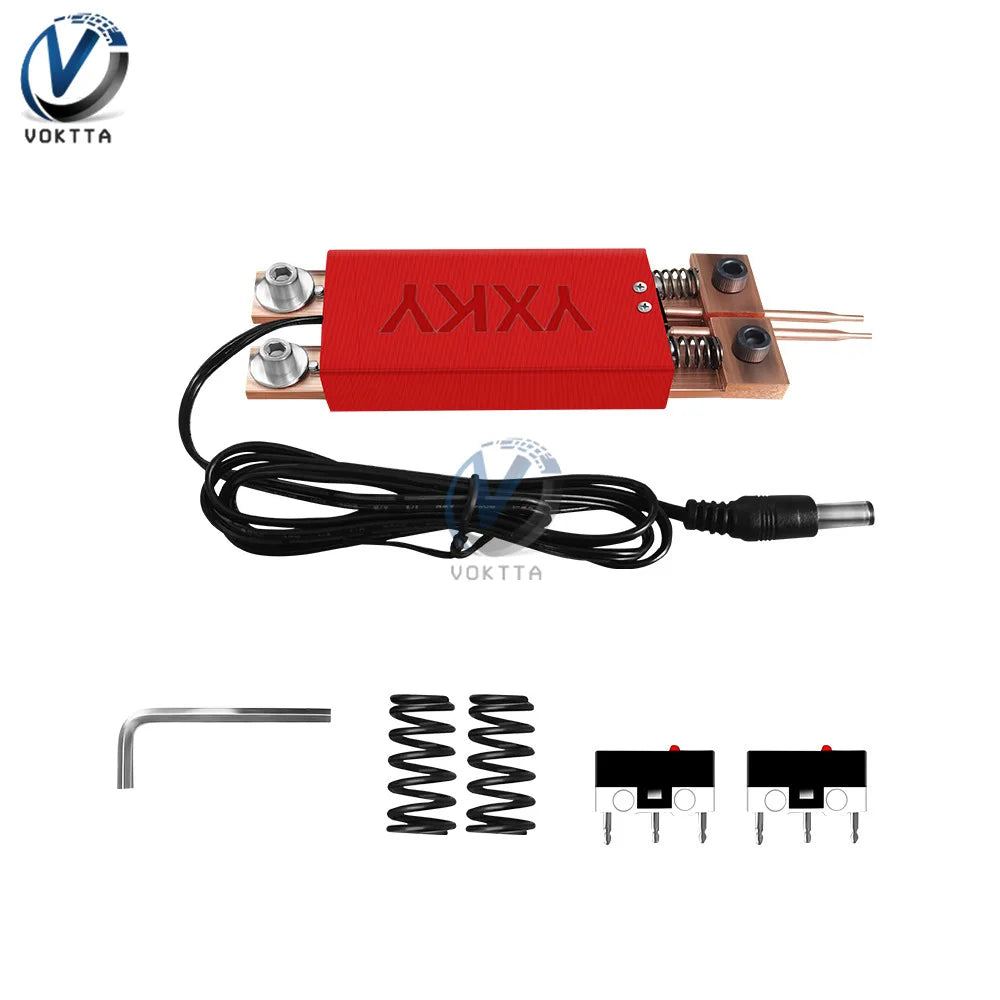 18650 Battery Spot Welding Pen 4-12V Integrated Welder Hand-held with Automatic Trigger Double Springs Spot Welder Machine