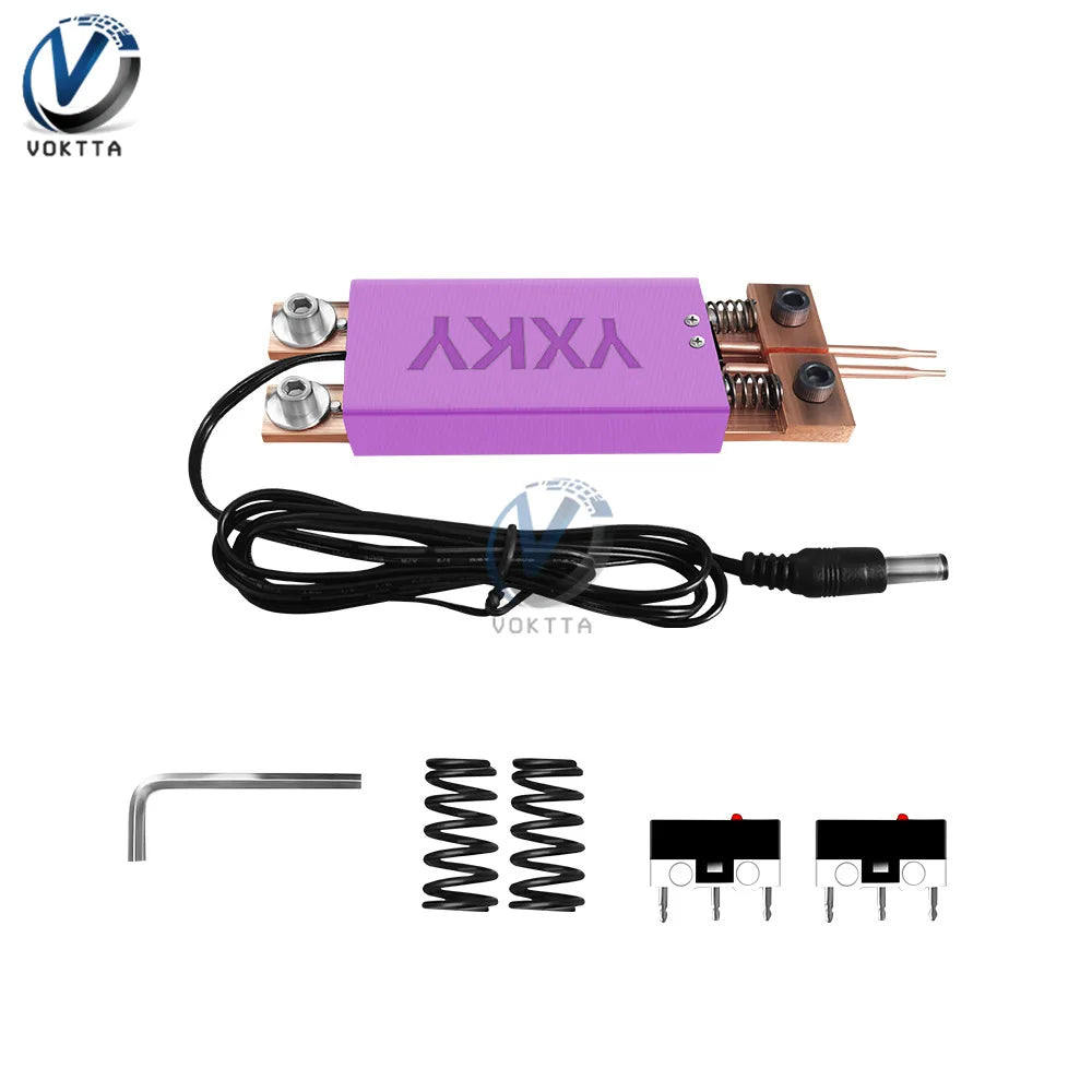 18650 Battery Spot Welding Pen 4-12V Integrated Welder Hand-held with Automatic Trigger Double Springs Spot Welder Machine