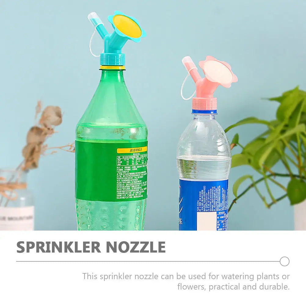 6Pcs Multipurpose Plastic Watering Pot Sprinkler Nozzles Flower Watering Tool Portable Garden Sprayer Accessories