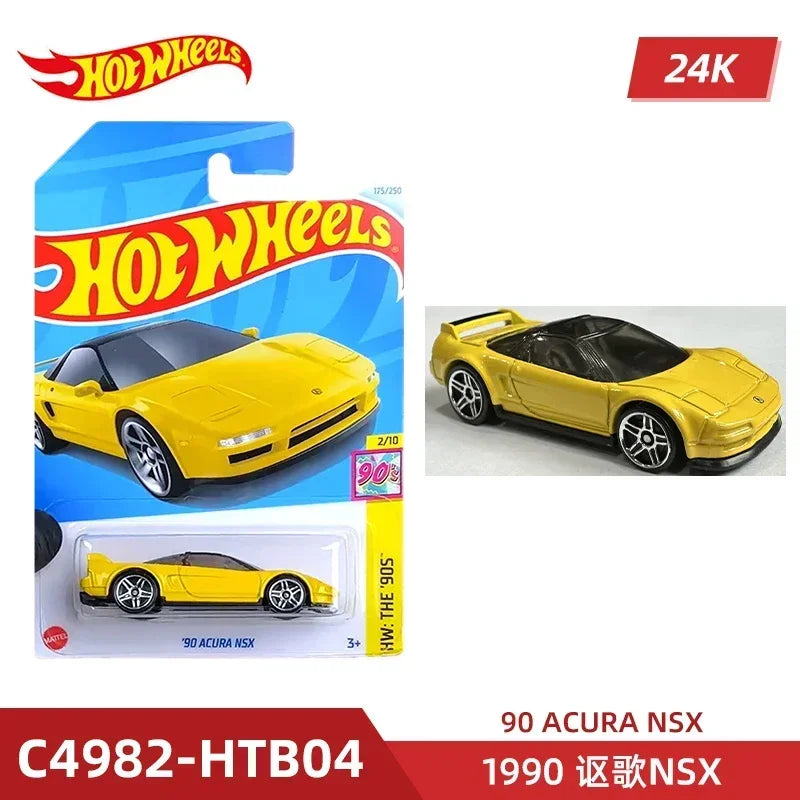 2024 C4982 Case K Original Hot Wheels 1/64 Miniatures Cars Hoteelws Model Car Hotweheels Hotwheels Vehicle Toys Model Scale Cars