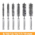 New 6 Pcs 8-19mm Wire Tube Machinery Cleaning Brush Rust Cleaner Washing Polishing Tools for Automotive Manufacturing Processing