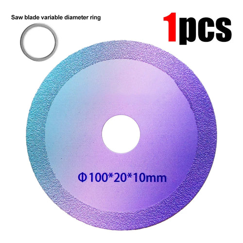 1-10pcs Ultra-Thin 100mm Diamond Saw Blade, for Tile Glass Marble Polishing, Fits Angle Grinder