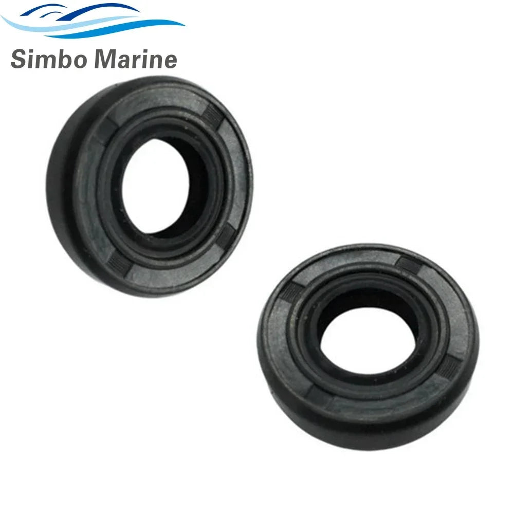 2pcs Oil Seal 93106-09014 26-82257M Compatible with Yamaha Outboard Motor Sierra 18-0267 GLM 85223