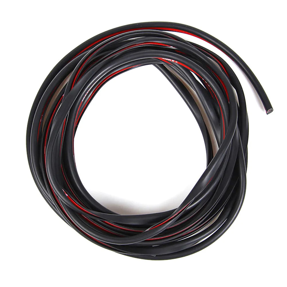 5M Premium PVC Door Guards for Sedan Cars Thin Slim Invisible Design Heat Resistant Abrasion Proof Waterproof Easy Install