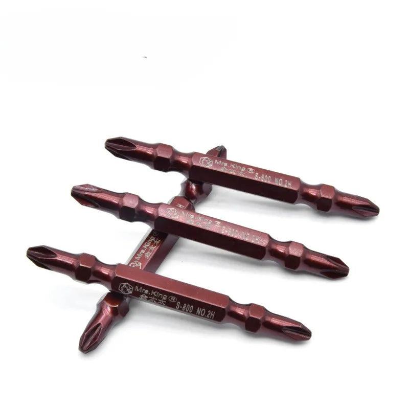 Cross pneumatic screwdriver bits, magnetic screwdriver bits, cross screw driver bits 50MMXPH2