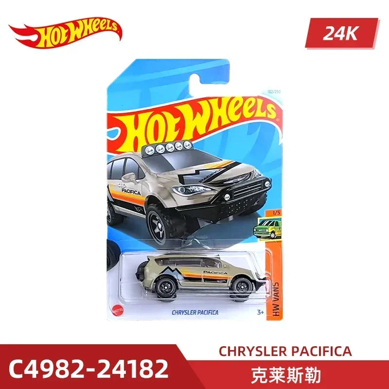 2024 C4982 Case K Original Hot Wheels 1/64 Miniatures Cars Hoteelws Model Car Hotweheels Hotwheels Vehicle Toys Model Scale Cars