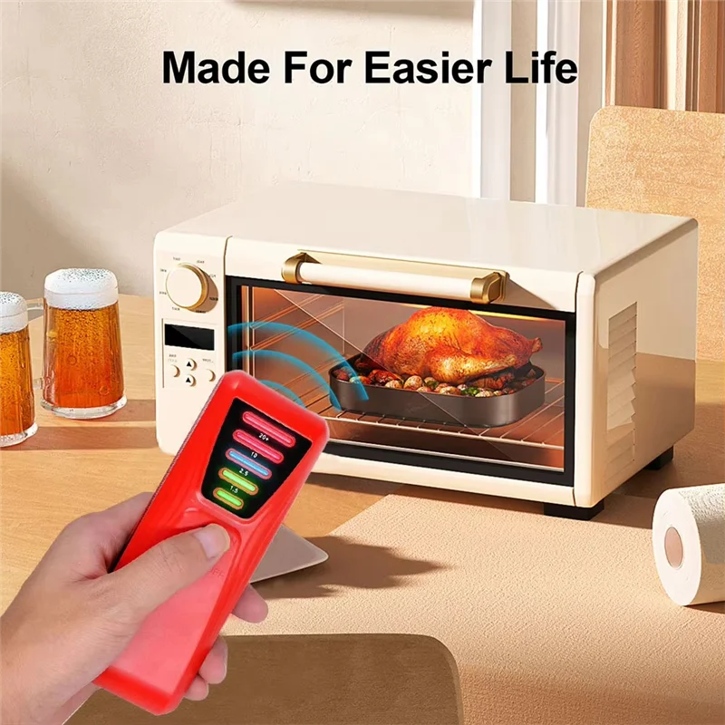 【ELEVATE LIFE】Meter EMF Detector Electrical With LED Light For Paranormal Investigations High Accuracy Equipment For Industrial