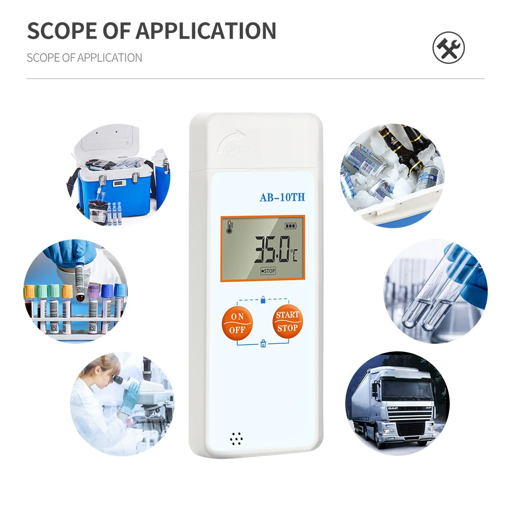 Temperature Humidity Data Logger RC-4/4HC/5/5+/GSP-6/GSP-6 Pro AB-10T/ Digital USB NTC Sensor High Precision Recorder
