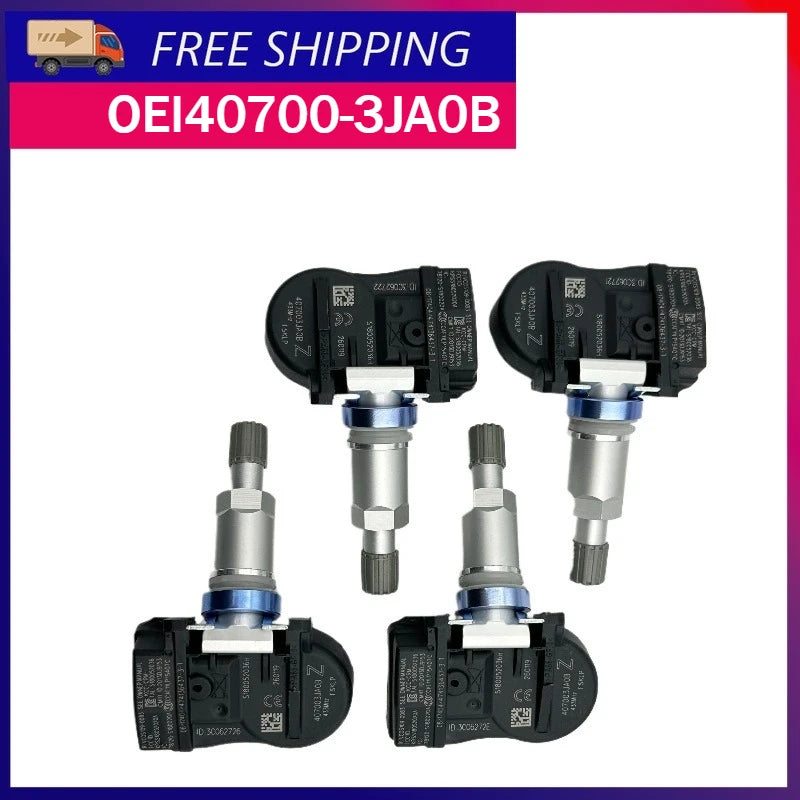 1/4PCS 40700-3JA0A 407003JA0B TIRE PRESSURE SENSOR FOR Infiniti Q50 Q60 QX50 QX56 QX60 Nissan Murano Pathfinder TPMS 433MHz