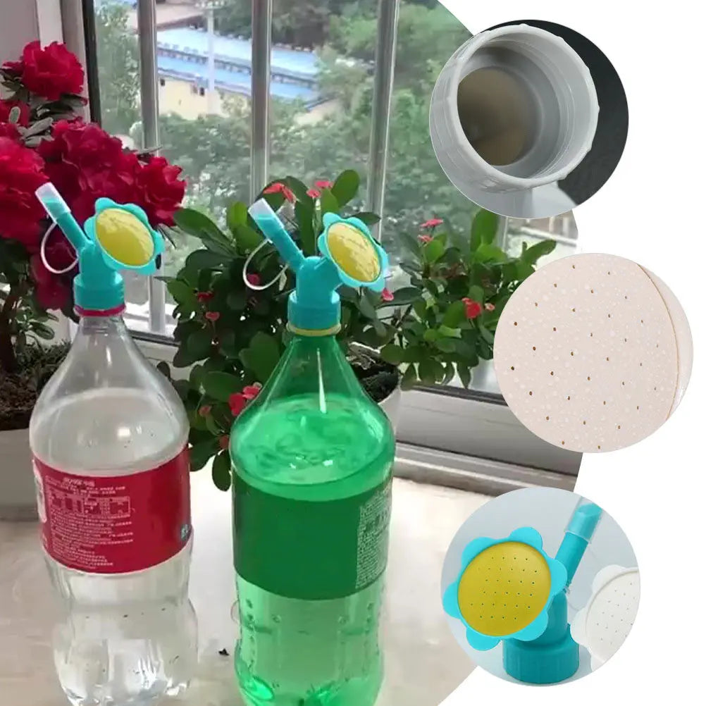 6Pcs Multipurpose Plastic Watering Pot Sprinkler Nozzles Flower Watering Tool Portable Garden Sprayer Accessories