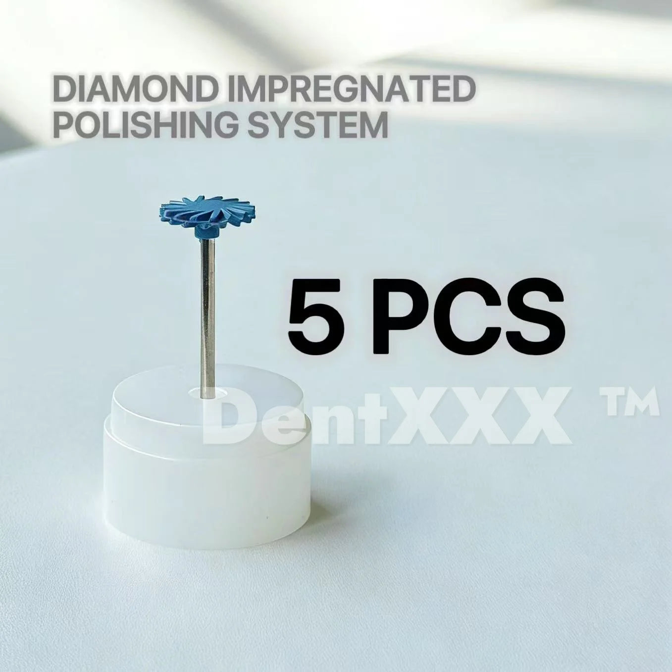 Diamond Polishing Head Grit MEDIUM 2.35MM FOR FINISHING AND POLISHING