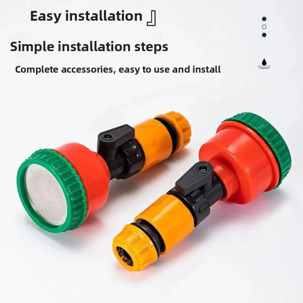 Garden Sprayer Nozzle Replacement Parts Leak-Proof Watering Tool Misting Nozzle Sprinkler Head for Outdoor Garden Lawn Patio