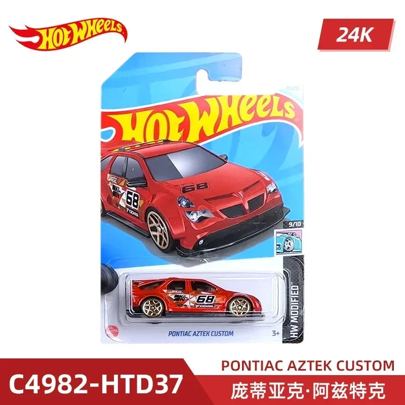 2024 C4982 Case K Original Hot Wheels 1/64 Miniatures Cars Hoteelws Model Car Hotweheels Hotwheels Vehicle Toys Model Scale Cars