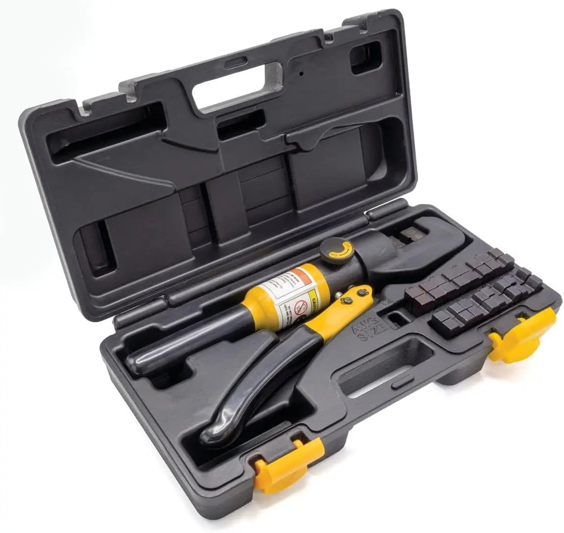 5 Ton Hydraulic Cable Crimper, Standard Tool for Electrical and Automotive Applications