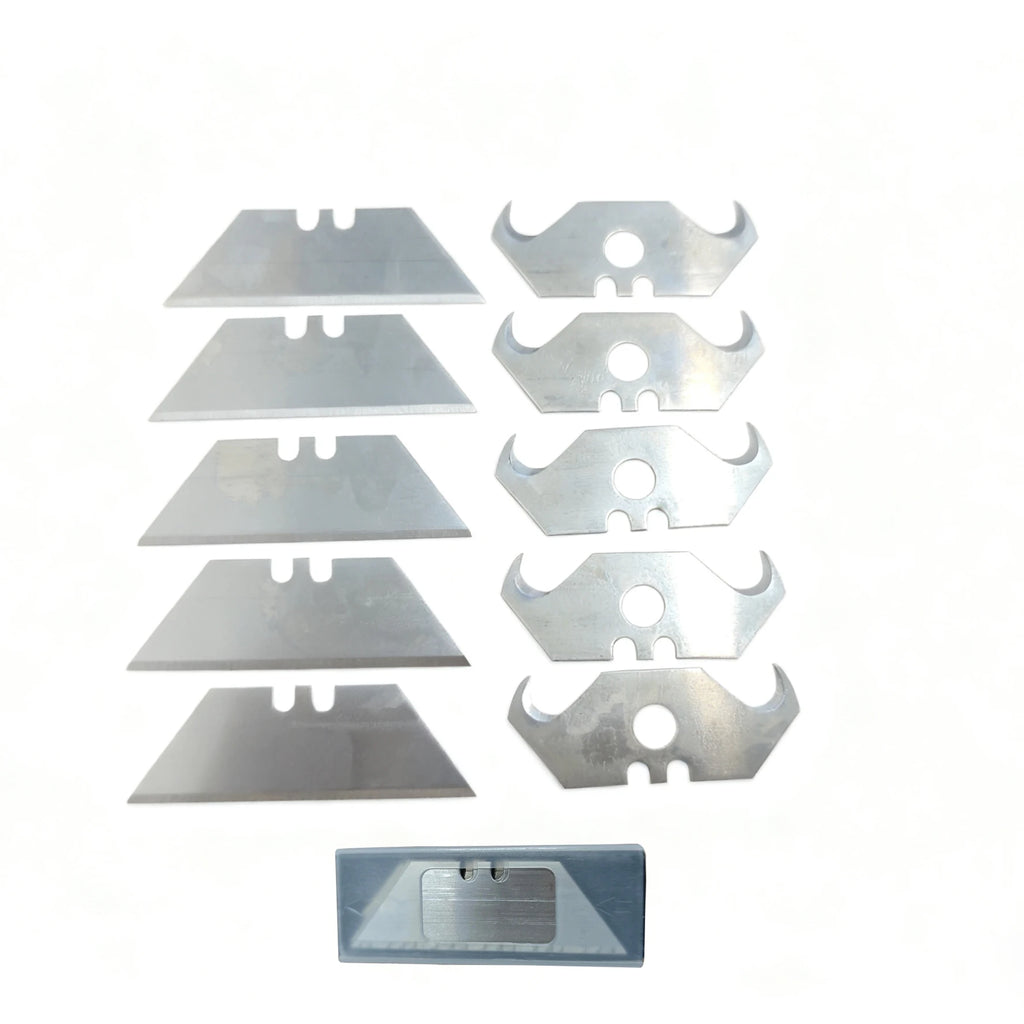 Trapezoidal hook-shaped combination cutting blade, DIY/ leather/carton special durable multi-functional sharp tool replacement b