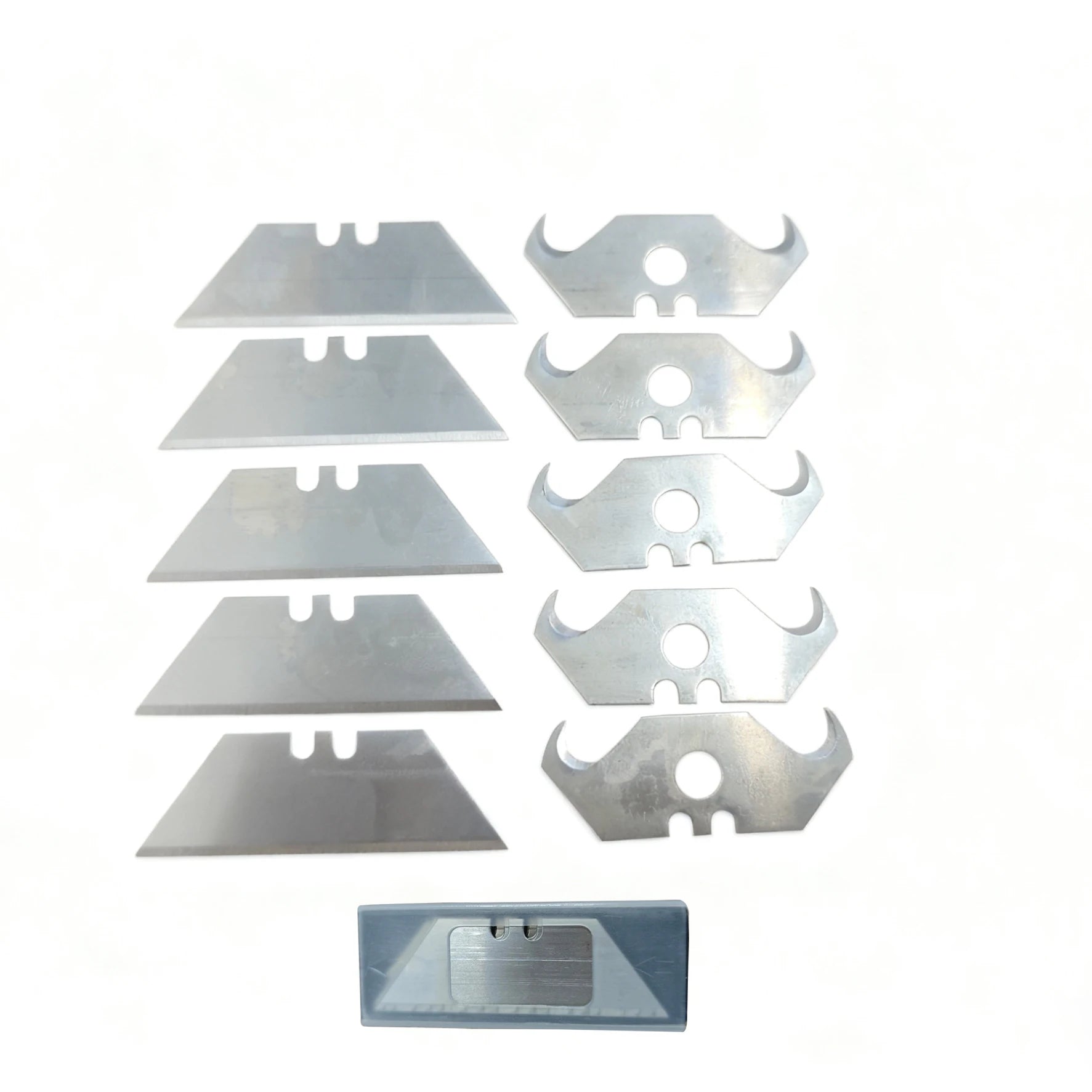 Trapezoidal hook-shaped combination cutting blade, DIY/ leather/carton special durable multi-functional sharp tool replacement b