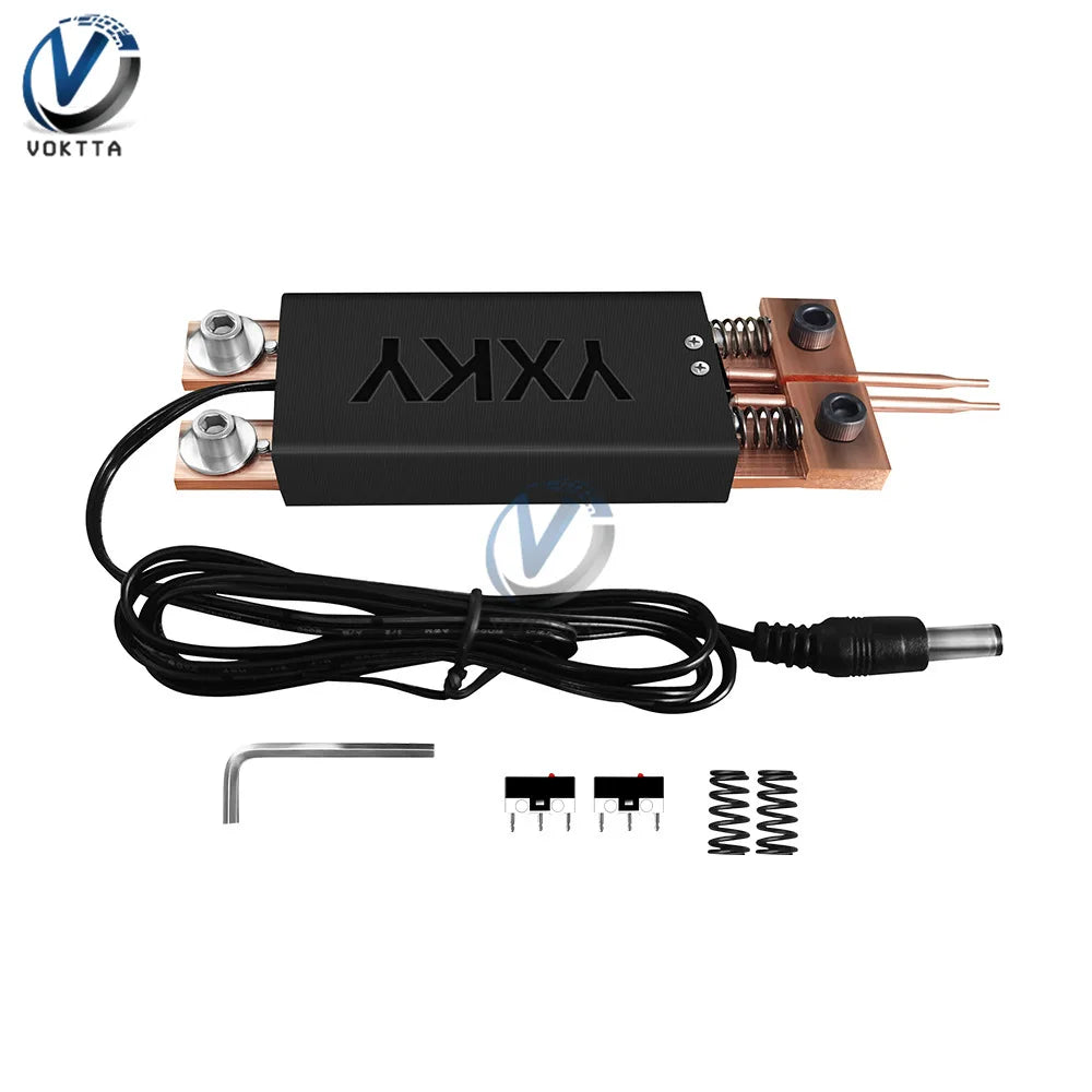 18650 Battery Spot Welding Pen 4-12V Integrated Welder Hand-held with Automatic Trigger Double Springs Spot Welder Machine