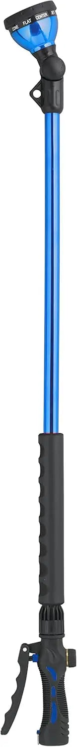 Turret Wand with Ratcheting Front Trigger and 10 Spray Patterns for Efficient Car Washing
