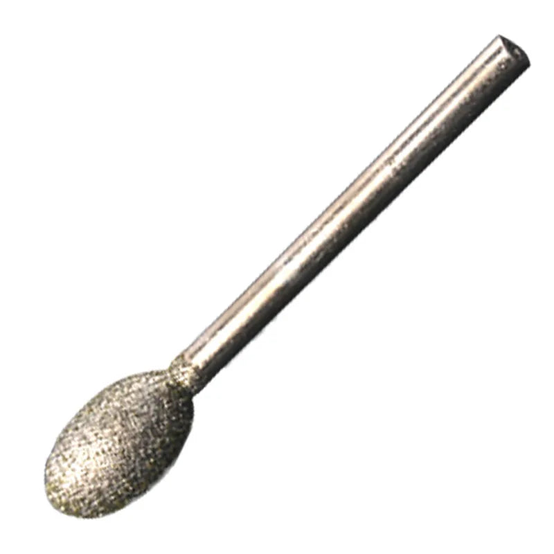 Goose Egg Diamond Grinding Head / Oval Jade Carving / Rough Stone Window Electric Grinding Head/ G Needle Grinding and Polishing