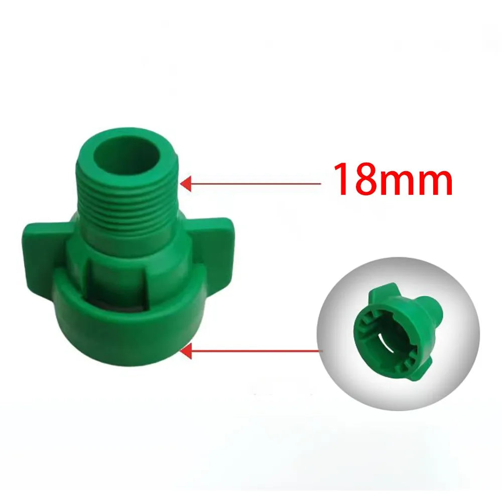 drone sprayer nozzle accessories sprayer round nozzle/flat nozzle plug/card cap