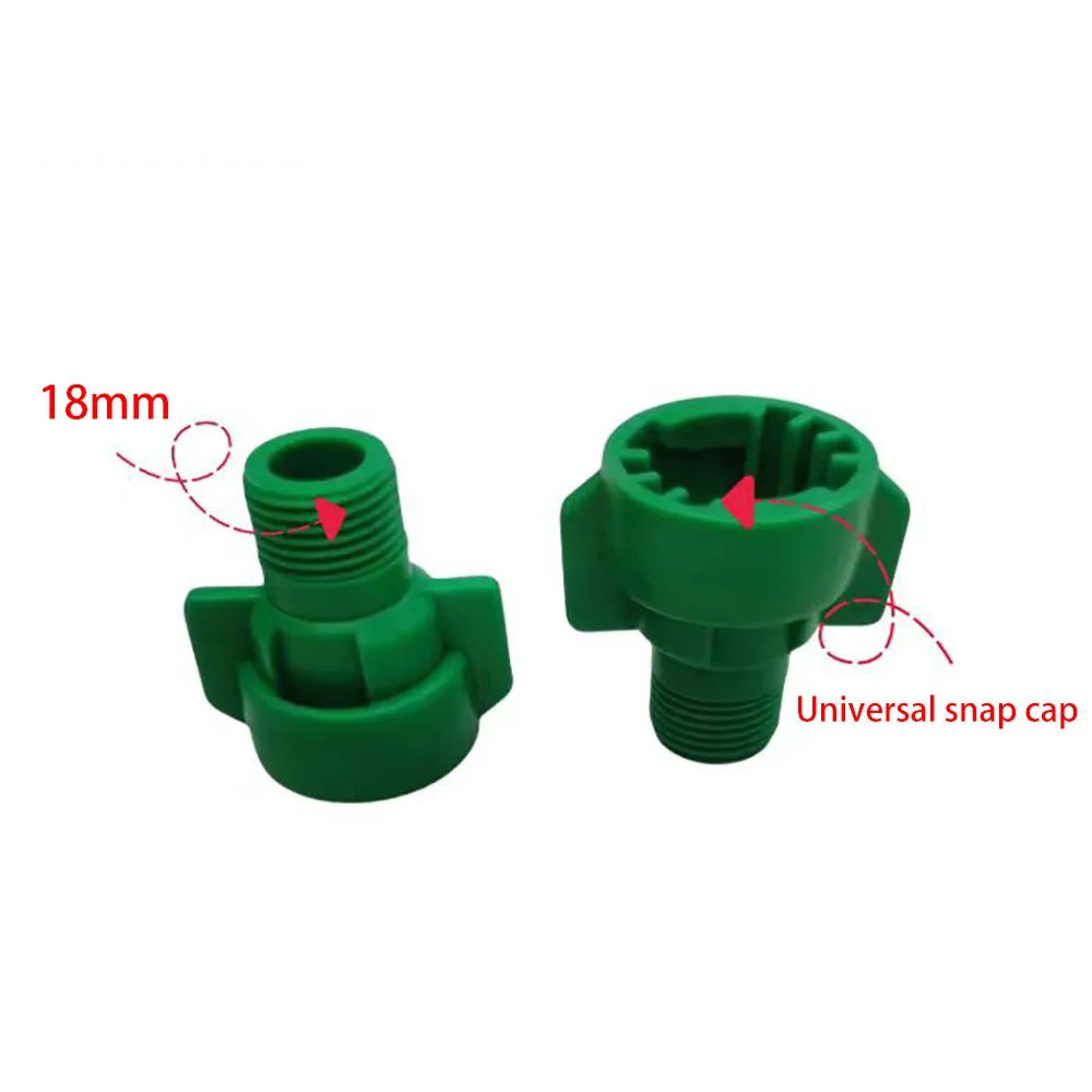 drone sprayer nozzle accessories sprayer round nozzle/flat nozzle plug/card cap