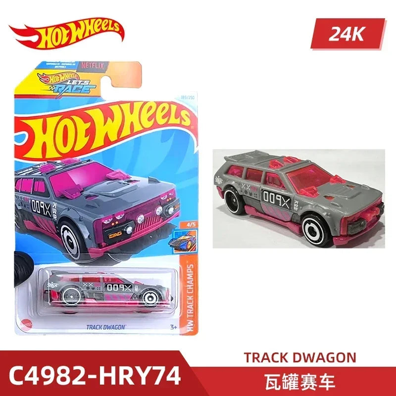 2024 C4982 Case K Original Hot Wheels 1/64 Miniatures Cars Hoteelws Model Car Hotweheels Hotwheels Vehicle Toys Model Scale Cars