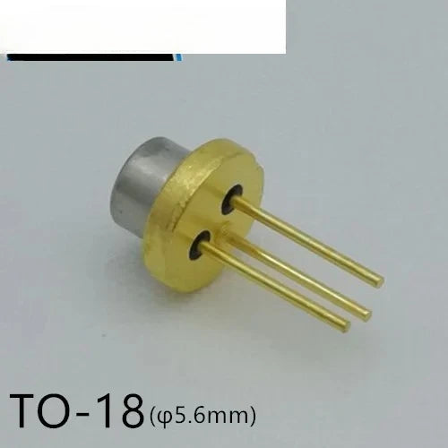 10pcs  670nm5mw Laser Diode N-type 5.6mm Laser Diode Semiconductor Red SLD1121