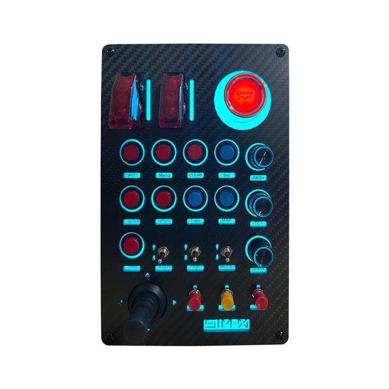 Racing Simulation Control Box Controller Multi-Function Control Button Box for Fanatec Thrustmaster emulator central for SIMAGIC