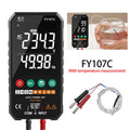 Digital Multimeter FY107C FY107B Universal Meter AC DC Voltage Ture RMS NCV Transistor Capacitor Temp Auto Voltage Smart Meter
