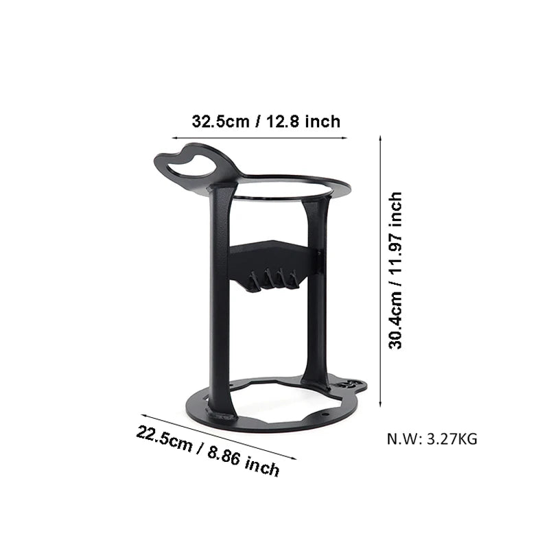 Log Splitter - Manual Splitting Tool - Steel Wedge Point Splits Firewood Like A Boss Safely & Easily