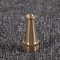 Pure Copper High Pressure Jet Nozzle Solid Construction for Patios Sidewalk Driveway Cleaning Copper Nozzle